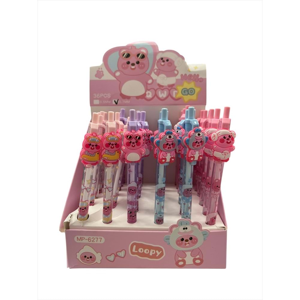 ALPER LOOPY FİGÜRLÜ KALEM MP-6277 *36