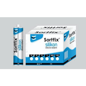 SORTFİX ŞEFFAF-BEYAZ SİLİKON 3213 *30