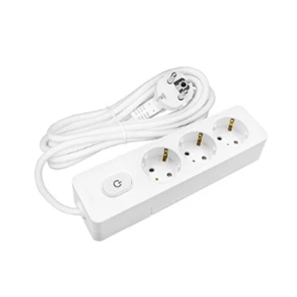 SELDUR 3 LÜ ANAHTARLI PRİZ 3MT G3TA31B 9512