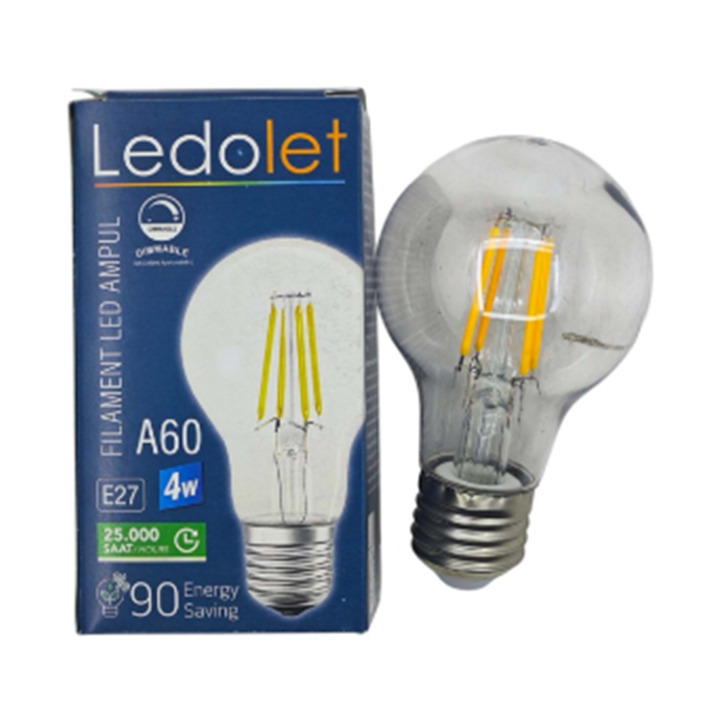 LEDOLET E27 4W LED AMPUL A60 0558 0701