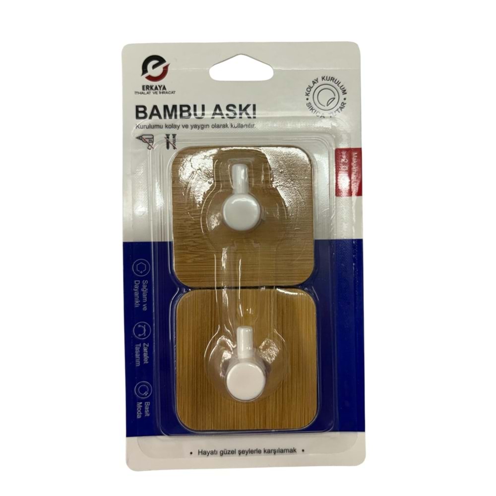 ERKAYA BAMBU 2Lİ ASKI ERK-110885 *20*160